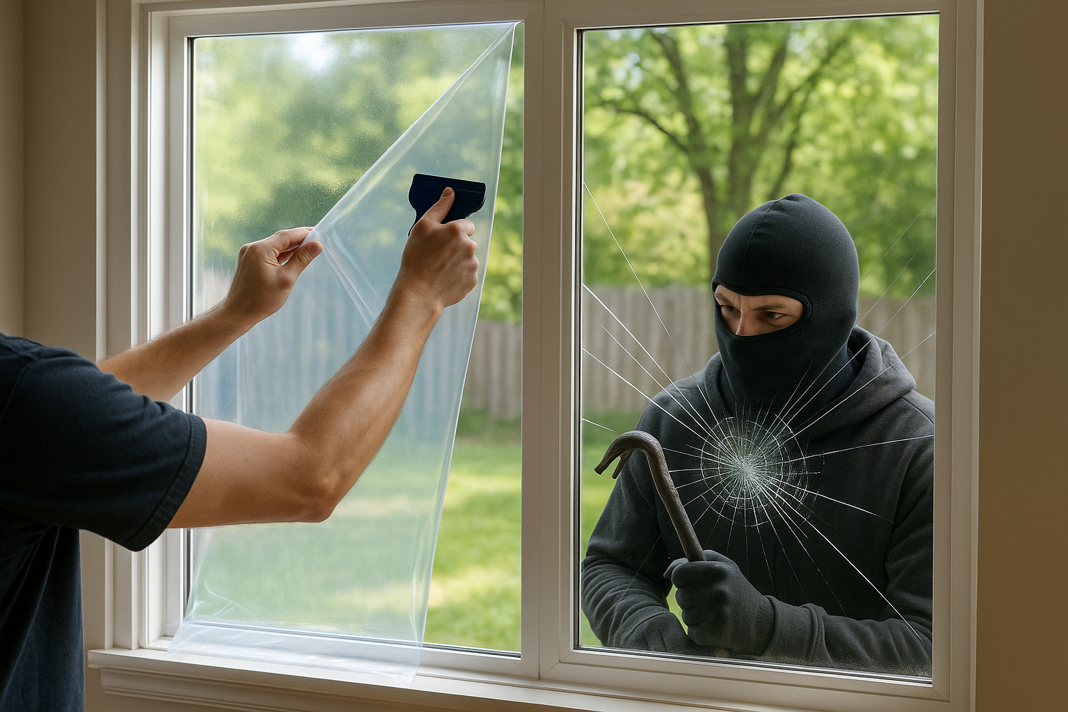 What Is Window Security Film and How Does It Deter Break-Ins