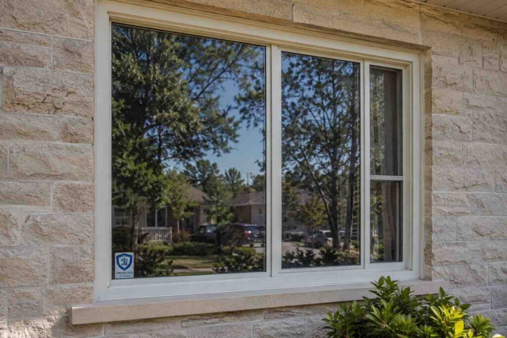 installing window security film