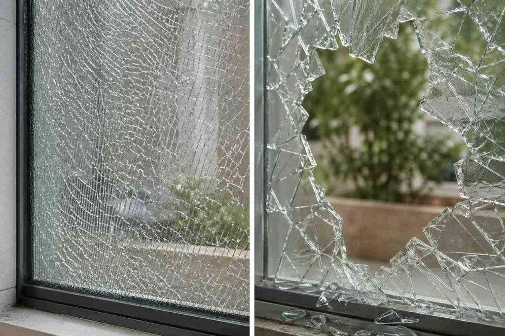 window security film vs. tempered glass