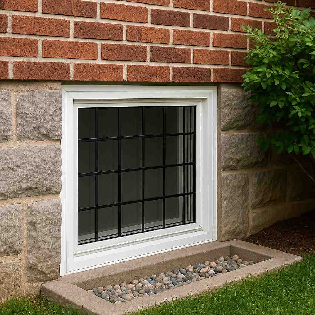 how to secure basement windows