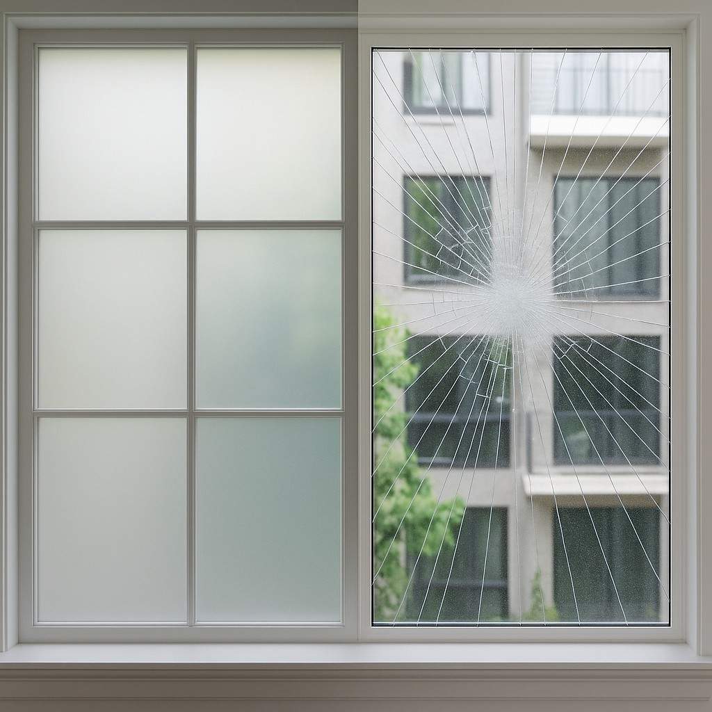privacy film vs security film difference