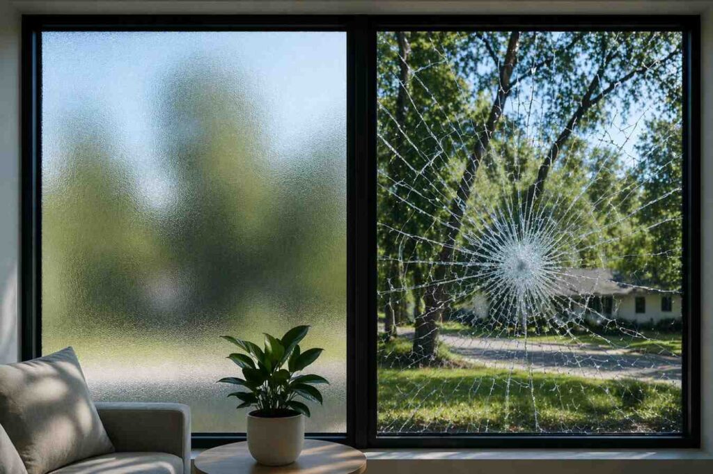 privacy window film vs security window film